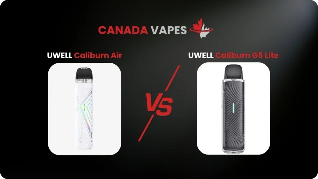 caliburn air vs G5 Lite