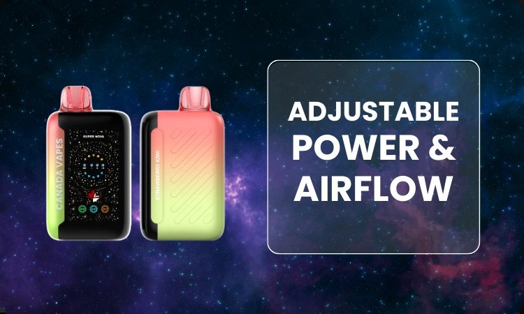 Adjustable power and airflow CV SUPERNOVA