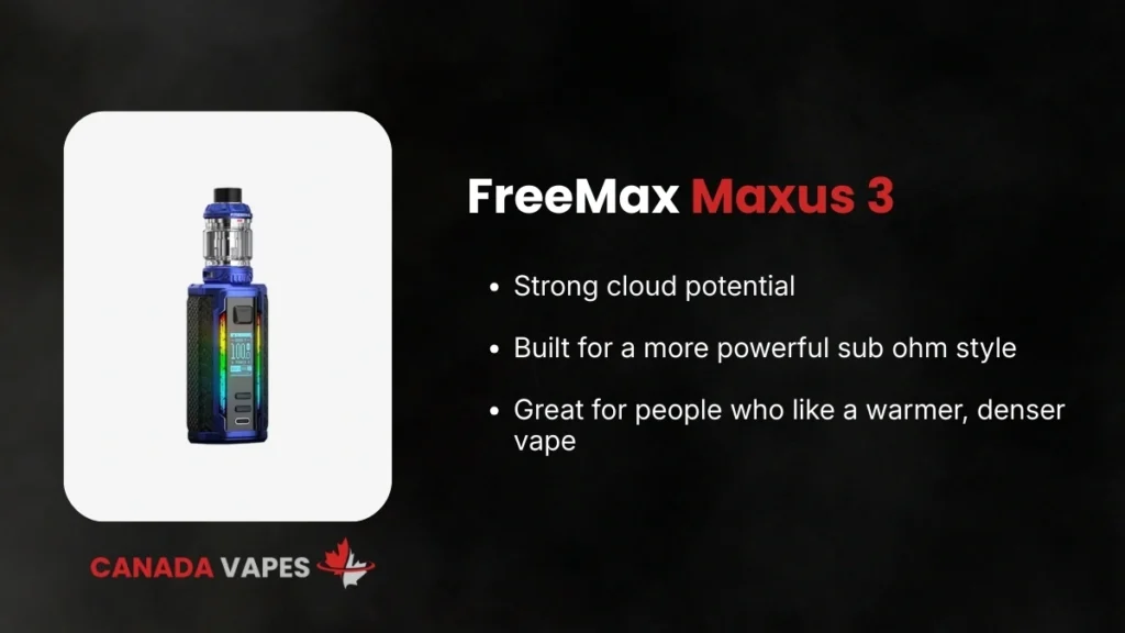 Freemax Maxus 3