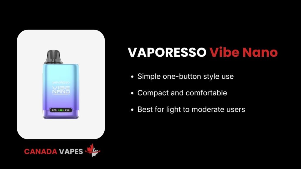 vaporesso vibe nano