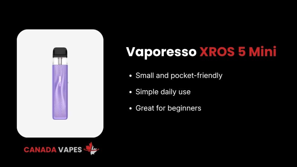 vaporesso xros 5 mini
