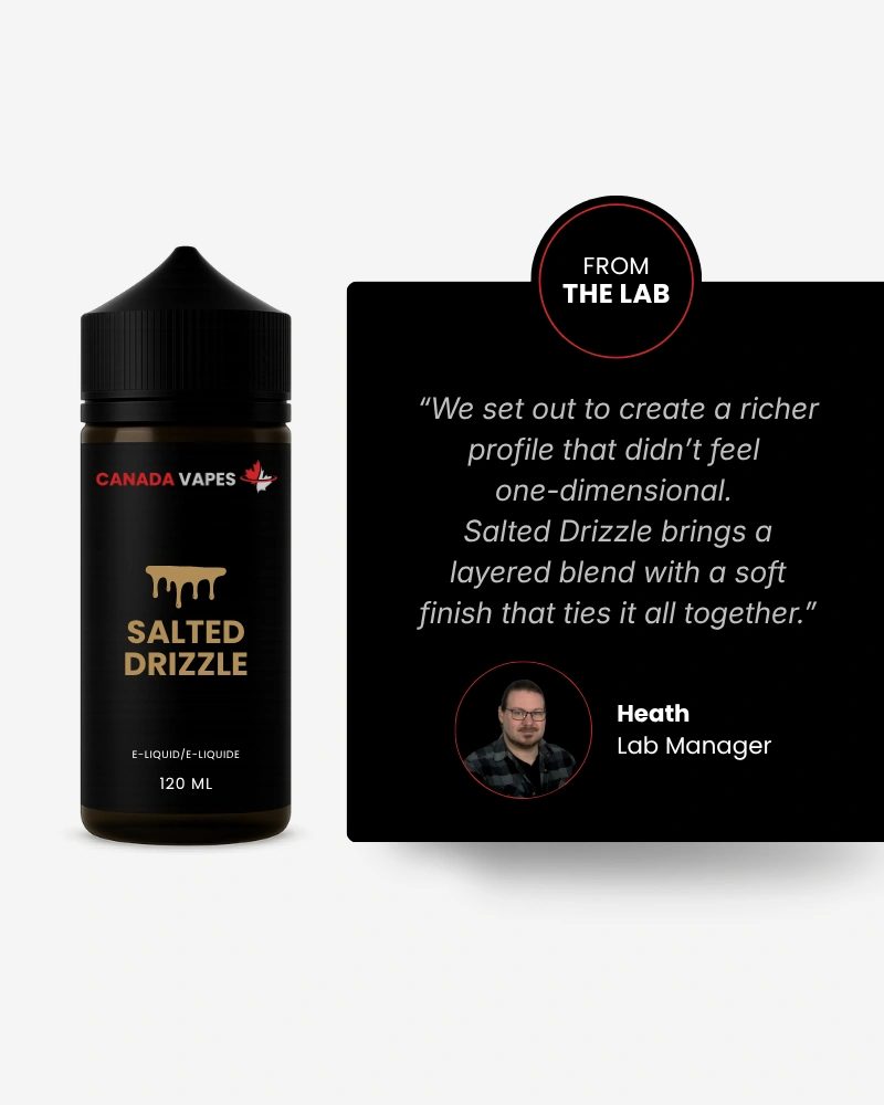 Salted Drizzle Vape Juice Profile